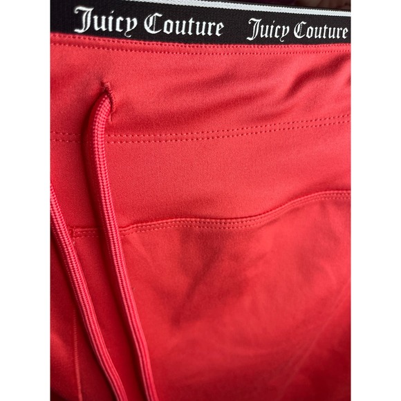 Juicy Couture Sport Leggings in the color Coral. Size: XL - Picture 3 of 4